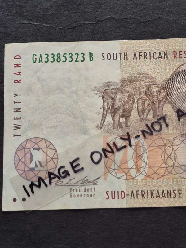 CL Stals Twenty Rand 2nd issue 1993