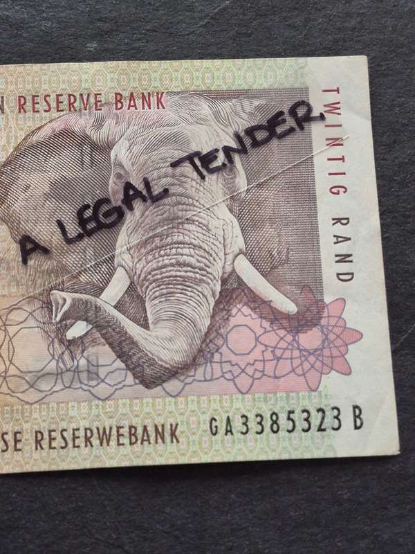 CL Stals Twenty Rand 2nd issue 1993
