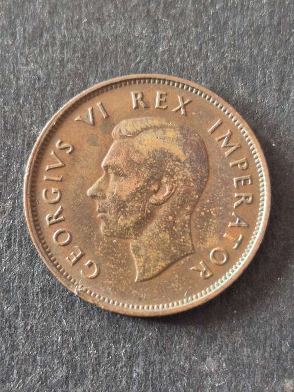Union 1/2 Penny 1940