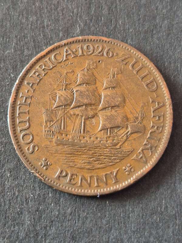 Union One Penny 1926