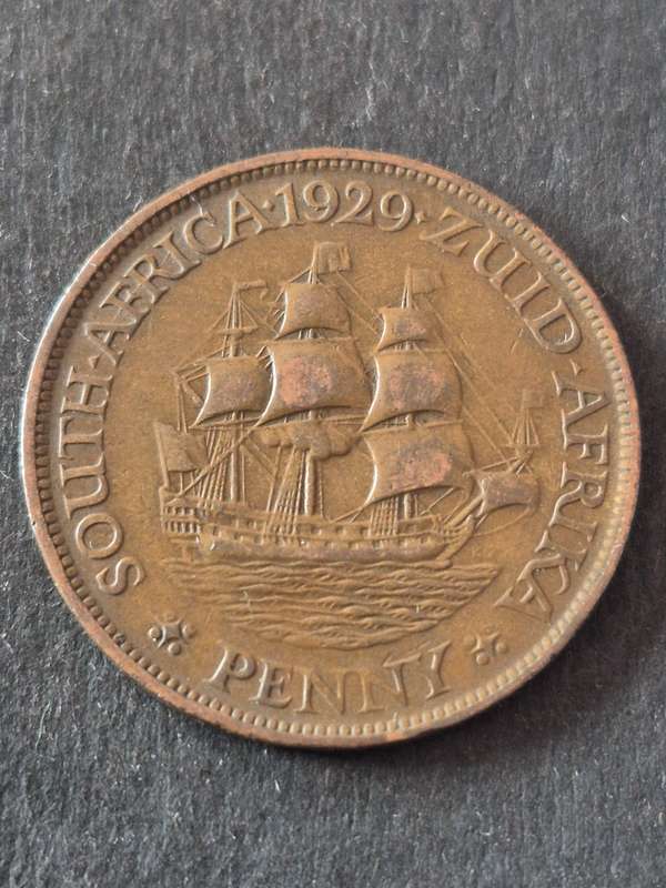 Union One Penny 1929