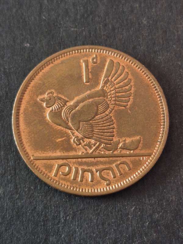 Ireland One Penny 1962 (nice condition)