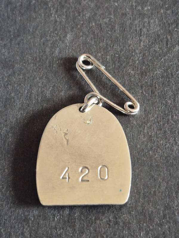 PMB Turf Club Badge no. 420