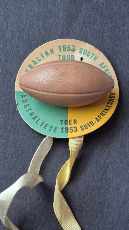 Australia Rugby Tour of SA 1953 Badge