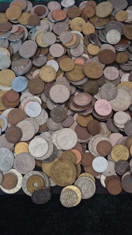 Mixed Lot of World Coins 2kg