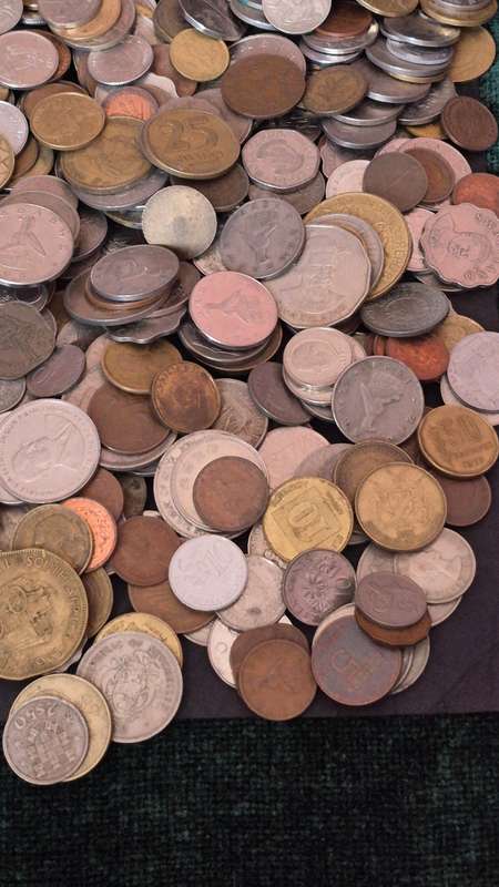 Mixed Lot of World Coins 2kg