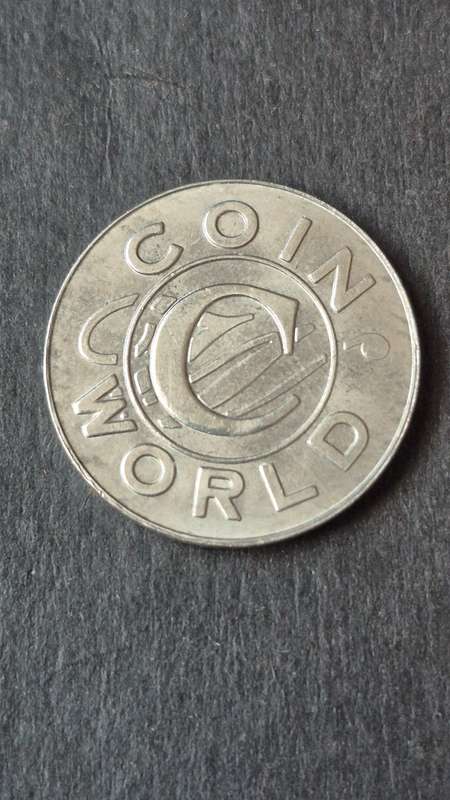 SA Mint Coin World Token 1998
