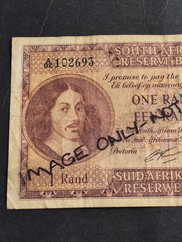 G Rissik One Rand 1st issue 1962