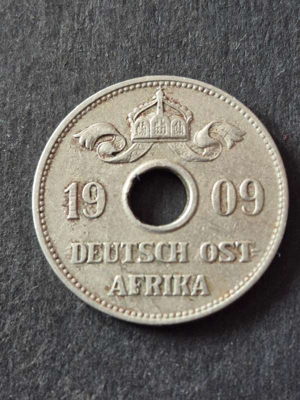 Deutsche Ostafrika 10 Heller 1909J