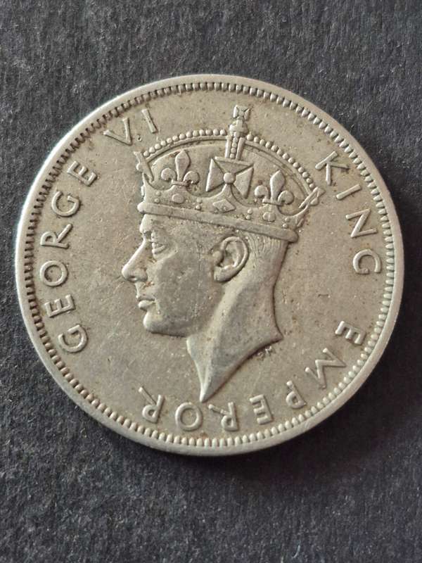 Southern Rhodesia Half Crown 1947