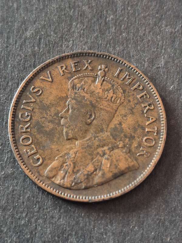 Union One Penny 1934