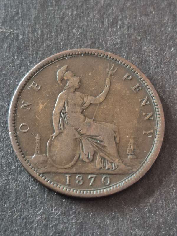 UK One Penny 1870 (nice condition)