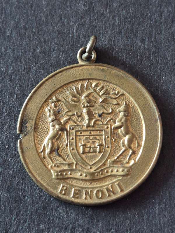 Bronze Medal to Commemorate the visit of the State President to Benoni 27.10.1965