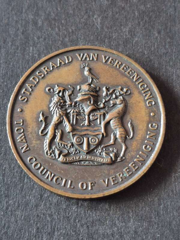 Bronze Medal- 50th Anniversary of the Union of SA Vereeniging 1910-1960