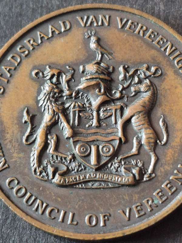 Bronze Medal- 50th Anniversary of the Union of SA Vereeniging 1910-1960