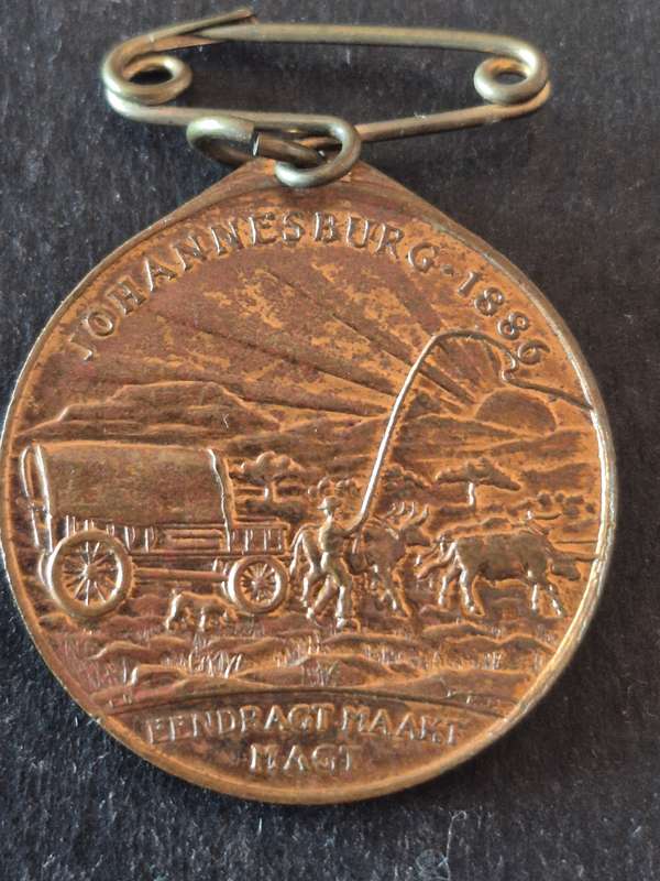 Empire Exhibition Bronze Medallion Johannesburg 1936