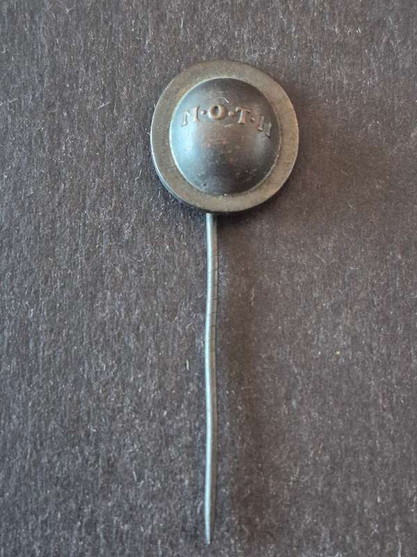 M.O.T.H. Stick Pin Badge