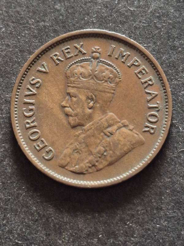 Union 1/2 Penny 1936