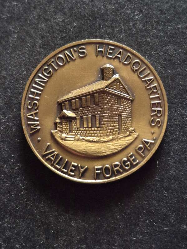 George Washington Bronze Medallion 1732 - 1799