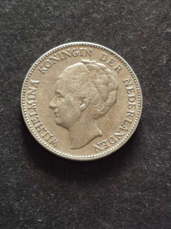 Nederlands One Gulden 1931 Silver