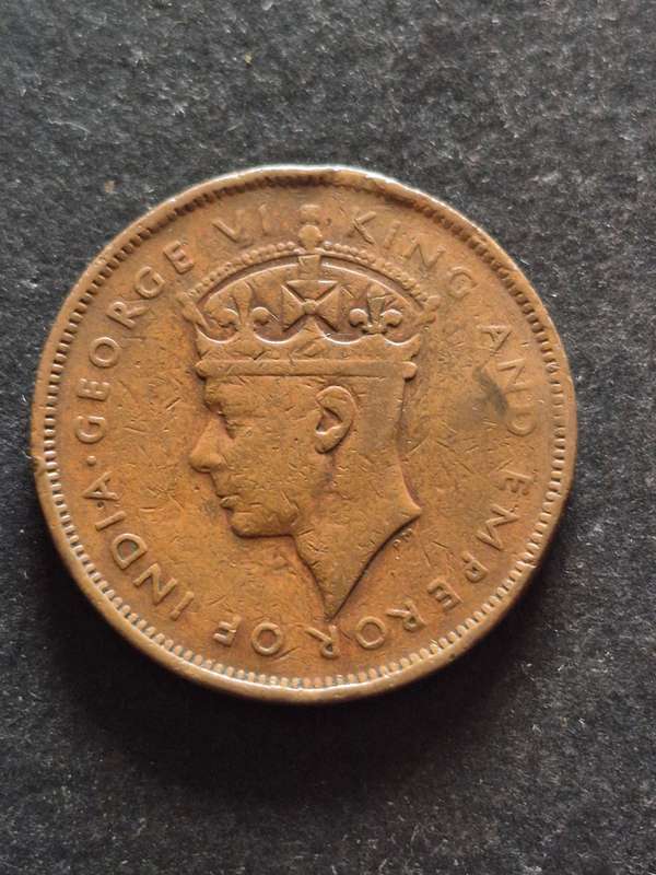 Mauritius 5 Cents George VI 1942