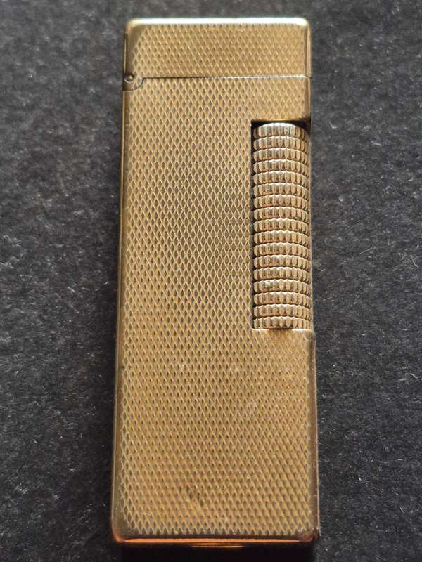 Vintage Dunhill Lighter (nice condition) engraved- needs flint /gas