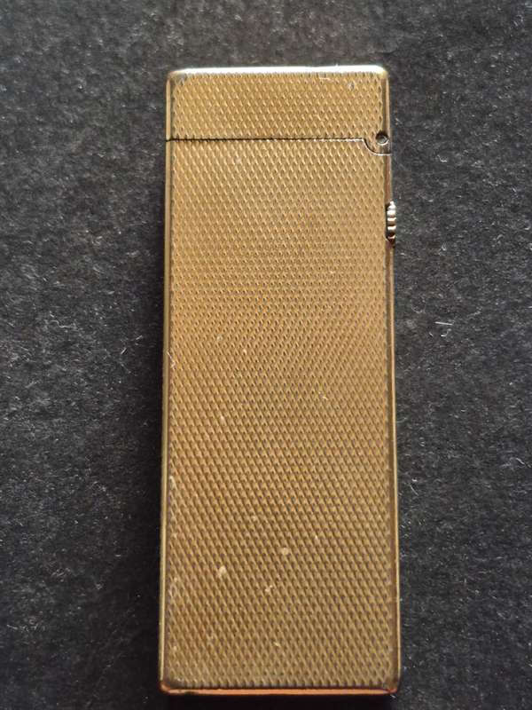 Vintage Dunhill Lighter (nice condition) engraved- needs flint /gas