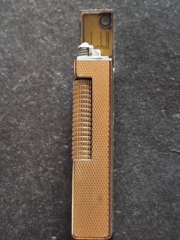 Vintage Dunhill Lighter (nice condition) engraved- needs flint /gas