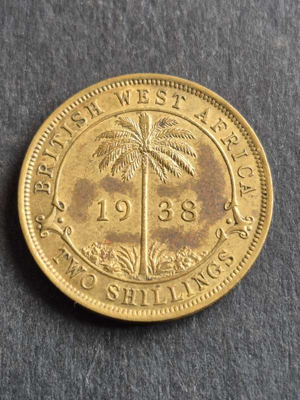 British West Africa 2 Shillings 1938