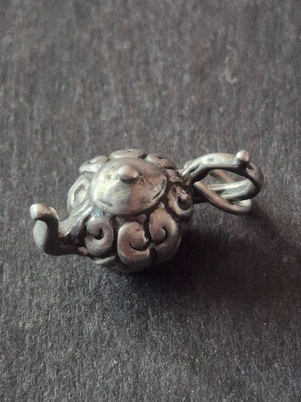 Vintage Sterling Silver Teapot Charm 5.1g