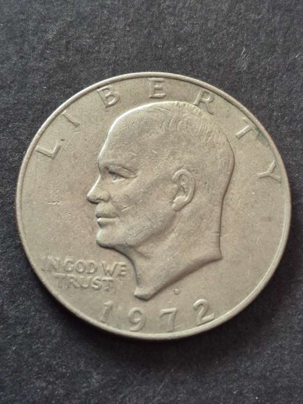 USA Eisenhower One Dollar 1972D