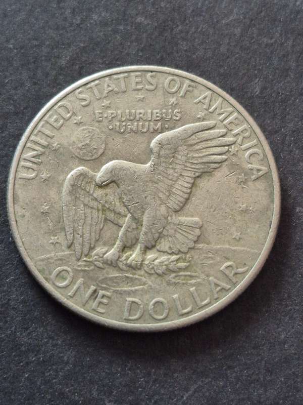 USA Eisenhower One Dollar 1972D