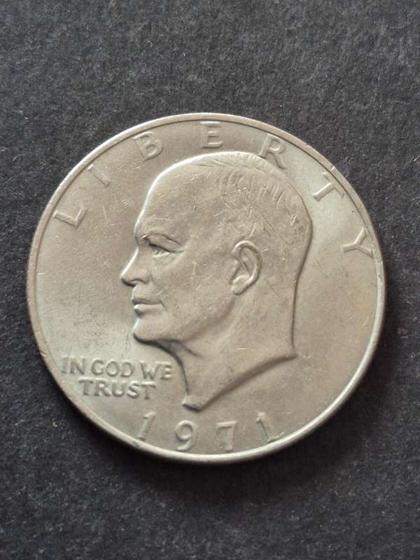 USA Eisenhower One Dollar 1971