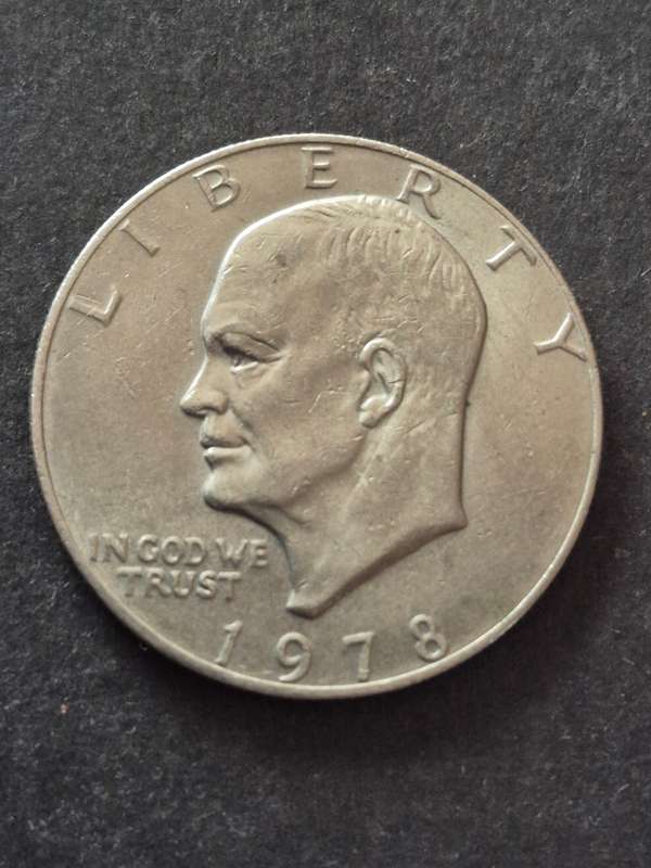 USA Eisenhower One Dollar 1978