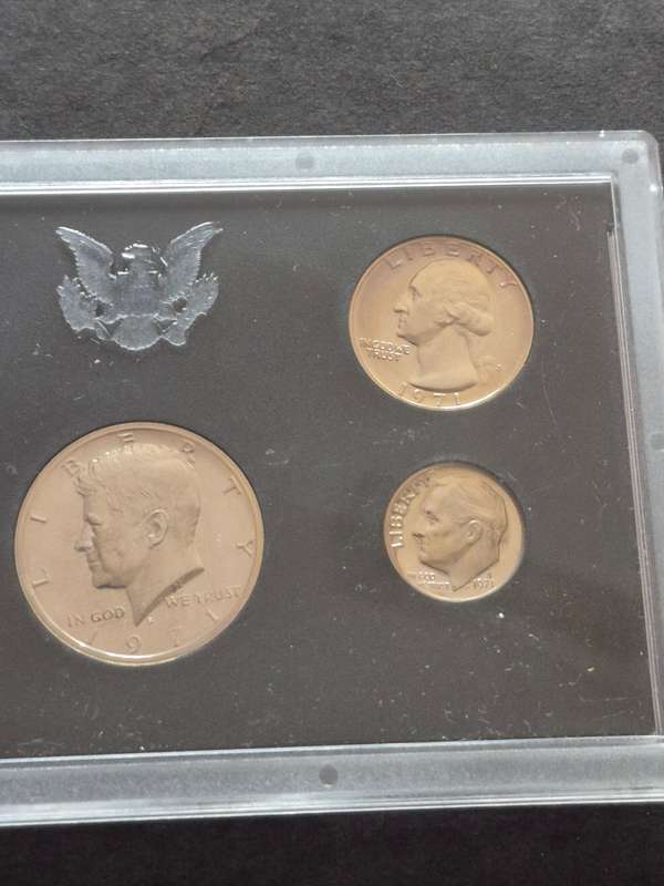 USA Proof Set 1971 Silver