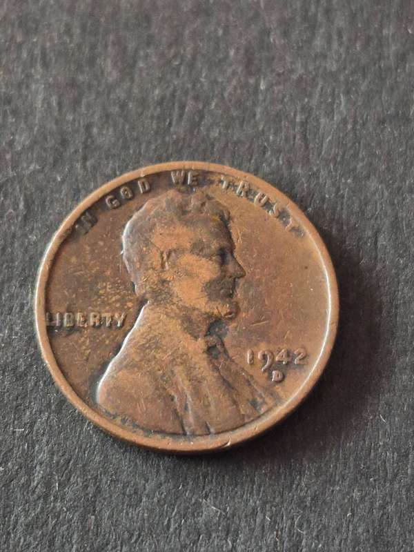 USA One Cent 1942D