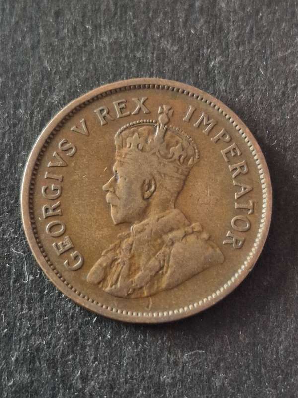 Union 1/2 Penny 1935