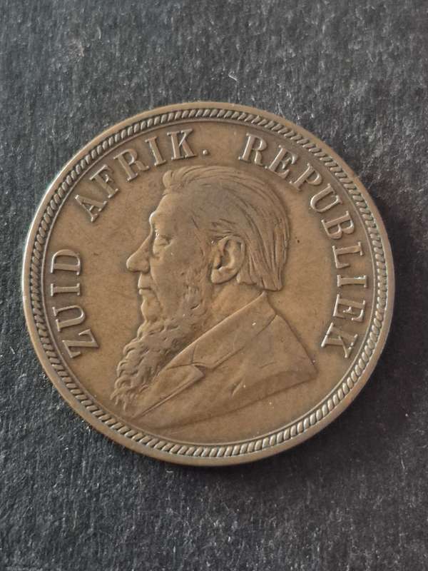 ZAR One Penny 1892