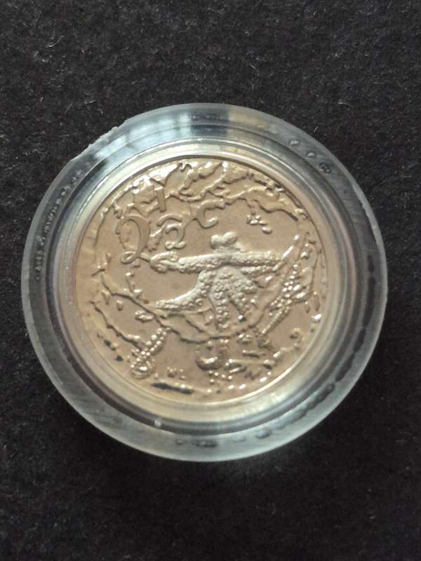 2 1/2 c Tickey Marine Series The Common Octopus 2000 Sterling Silver no. 578