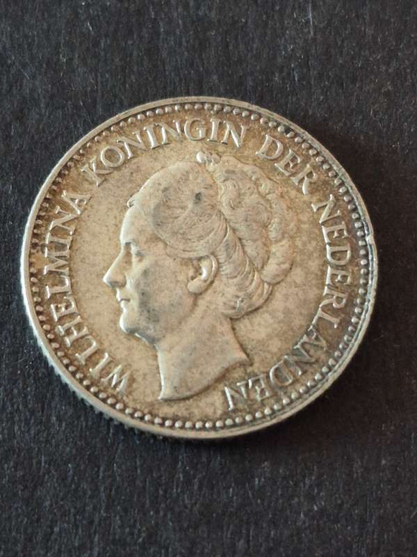 Nederlands 1/2 Gulden 1930 Silver