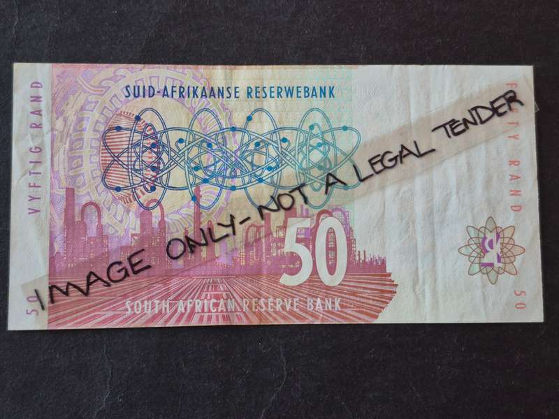 CL Stals Fifty Rand 2nd issue 1992 (nice condition)