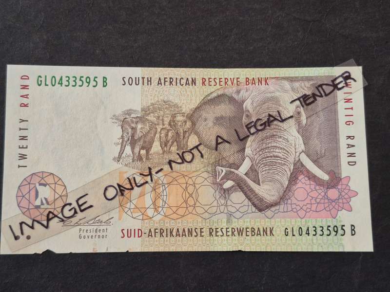 CL Stals R20 2nd issue 1992 (nice condition but tear at bottom left side)