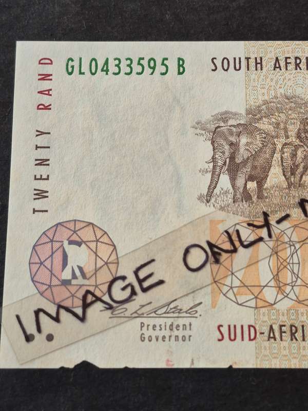 CL Stals R20 2nd issue 1992 (nice condition but tear at bottom left side)