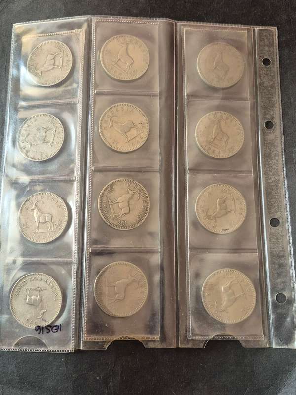 12 by Rhodesia 25 Cents 1964