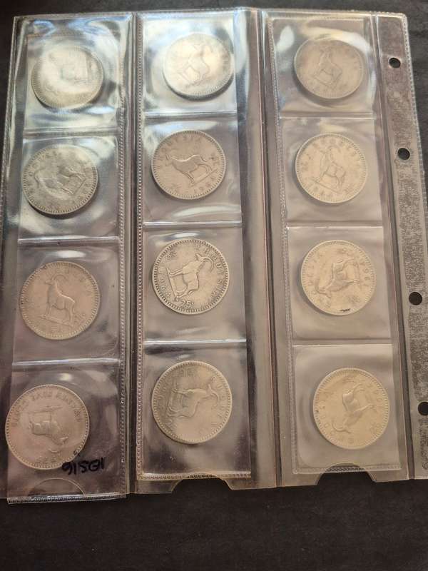 12 by Rhodesia 25 Cents 1964
