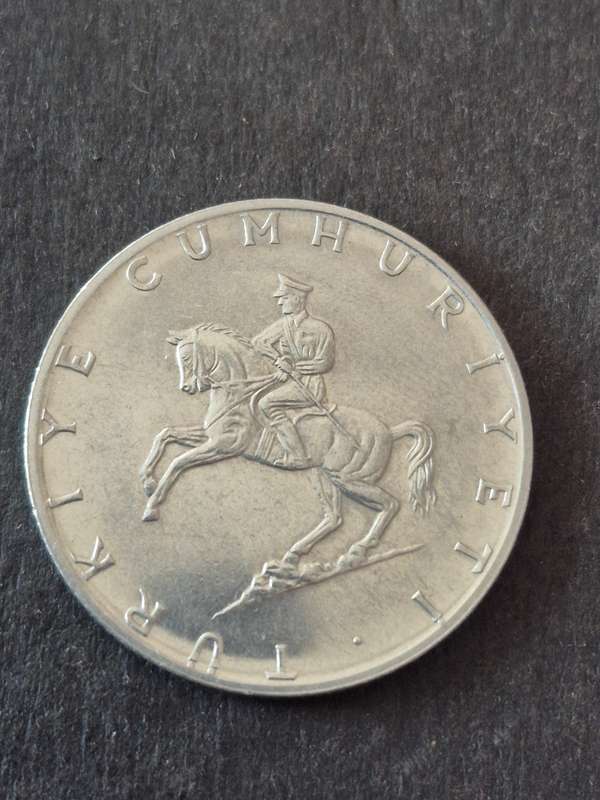 Turkey 5 Lira 1975