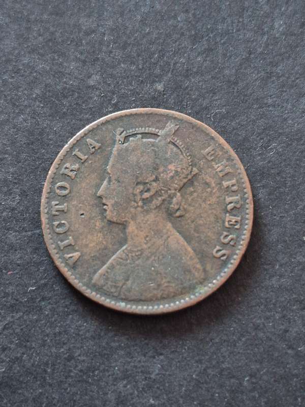 India One Quarter Anna 1901