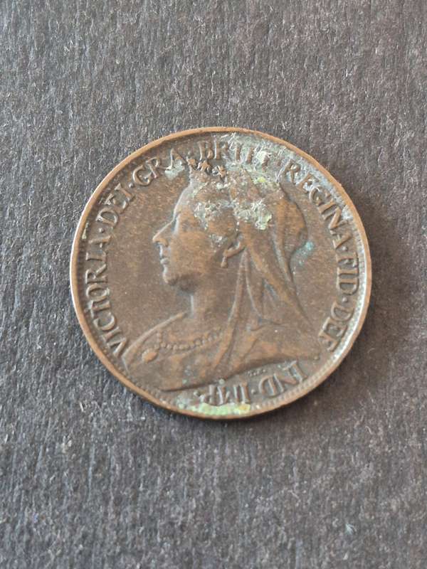 UK Farthing 1897