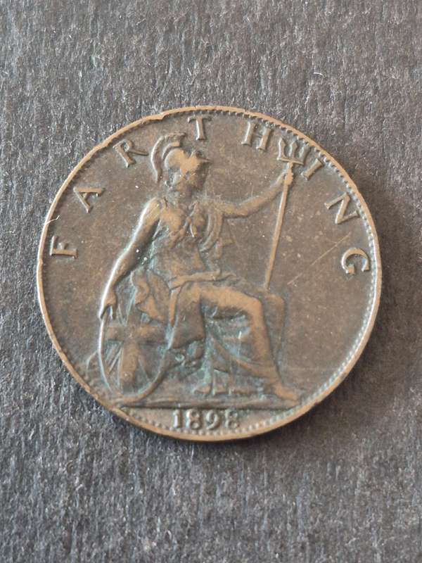 UK Farthing 1898