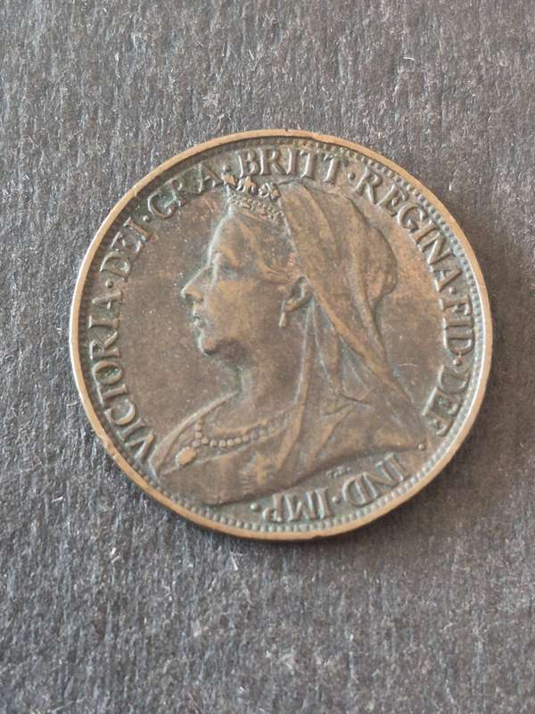 UK Farthing 1898